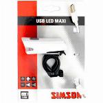 Simson USB Oplaadbare Voorlamp Maxi