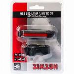 Simson USB LED lamp ''Line'' 20 LED's 3 Lux - rood
