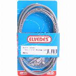 Versnellingskabelset Elvedes 1700 / 2250 mm universeel Sturmey Archer RVS - zilver (op kaart)