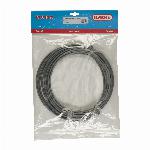 Rem buitenkabel Elvedes met voering 10 meter / Ø5,0mm - zilver (10 meter rol)