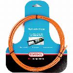 Hydraulische leiding Elvedes met PTFE voering en kevlar protectie - oranje (3 meter op kaart)