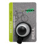 Fietsbel Widek Decibell 2 - zilver (op kaart)