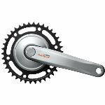 Crankstel Shimano Nexus C6000 170/38T - Zilver