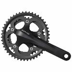 Crankstel 10-speed Shimano CX50 Cyclocross 170/46x36T - Zwart