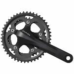 Crankstel 10-speed Shimano CX50 Cyclocross 175/46x36T - Zwart