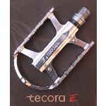 Pedalen Tecora Multigrip CNC Zilver met industrielagers