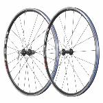 Wielset SHIMANO Race R501 draad 8/9/10-Sp Zwart