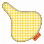 Zadeldek BikeCap Yellow Checkmate