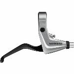 Remgreep Links SHIMANO Alivio T4010 Voor V-Brake Zilver 3-Vingers