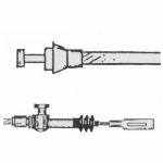 Achterremkabel Trommel compleet Elvedes TA16/6273+OOG