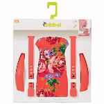 Qibbel stylingset luxe achterzitje - Blossom Roses Coral