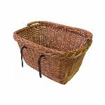 Rieten mand Basil Davos - 46x29x22 cm - naturel