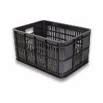 Fietskrat Basil Crate small 25 liter - zwart