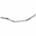 Stuur sport / tour Ergotec 25,4x545 mm - zilver