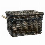 Rieten fietsmand New Looxs Melbourne Rattan large - bruin