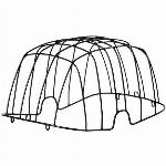 Buddy Space Frame Basil - black