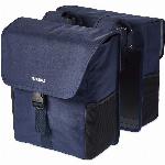 Dubbele Fietstas Basil Go-Double Deep Denim Blue 32Ltr