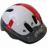 Fietshelm Polisport Guppy - roze/wit - XXS (44-48cm)