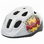 Fietshelm Polisport Junior Comics - Wit/Geel (52-56 cm)