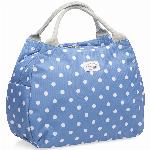 Handtas NEW LOOXS Tosca Polka River - Blue - 16 ltr.