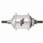 Achternaaf Sturmey Archer S-RF3 3 speed vrijloop - 36 gaats - zilver