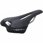 Zadel race Edge titanium brug - zwart