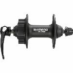 Voornaaf Shimano FH-M525 - 36 gaats 6 bouts remschijfbevestiging - zwart