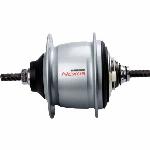 Versnellingsnaaf Shimano Nexus 8 SG-C6001 voor rollerbrakes / velgrem - 36 gaats - zilver